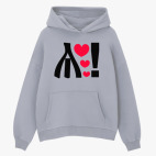 Толстовка худи оверсайз