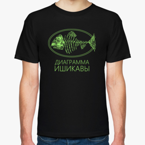 Футболка с принтом Диаграмма Ишикавы