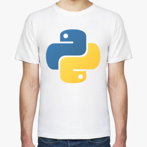 Футболка с принтом Python