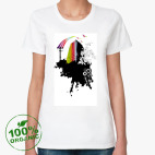 Женская футболка органик