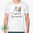 Мужская футболка органик