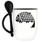 Кружка с ложкой