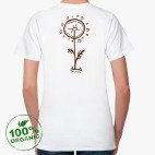 Женская футболка органик