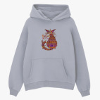 Толстовка худи оверсайз