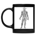 Кружка цветная UV-DTF