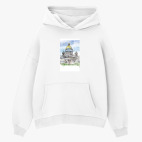 Толстовка худи оверсайз