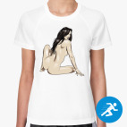 Женская спортивная футболка