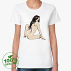 Женская футболка органик