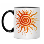 Кружка двухцветная