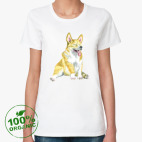 Женская футболка органик