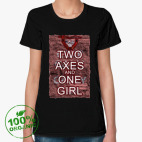 Женская футболка органик