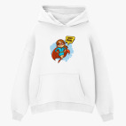 Толстовка худи оверсайз