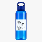 Прозрачная спортивная бутылка