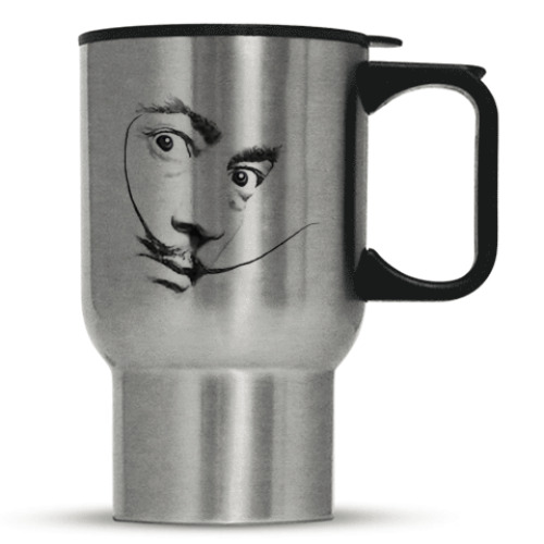 Кружка-термос с принтом Усы