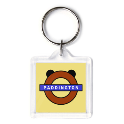 Брелок с принтом Паддингтон