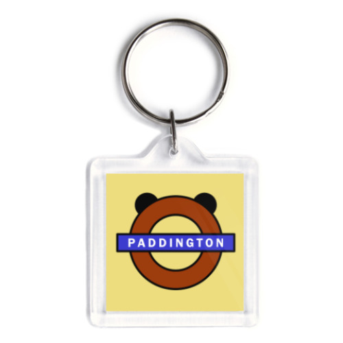 Брелок с принтом Паддингтон