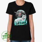 Женская футболка органик