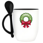 Кружка с ложкой