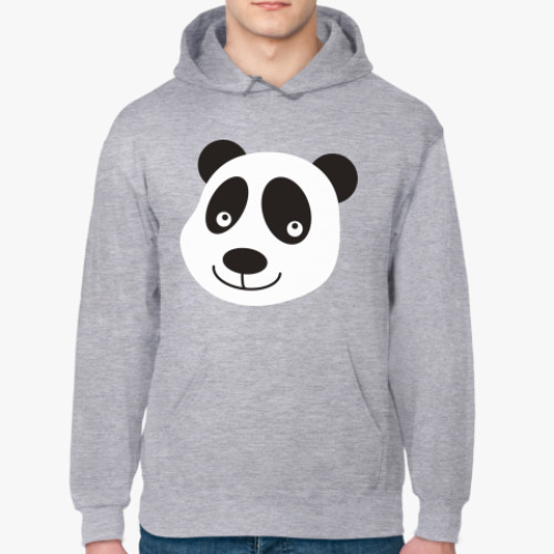 Толстовка худи с принтом Панда