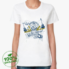 Женская футболка органик