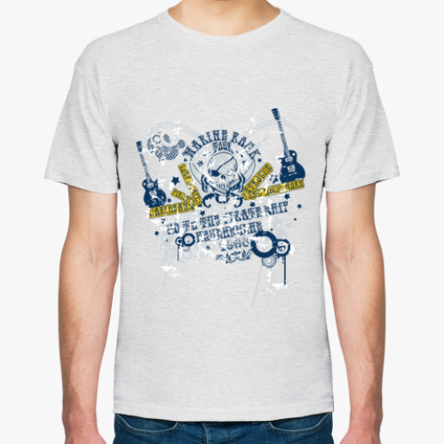 Футболка с принтом Рок