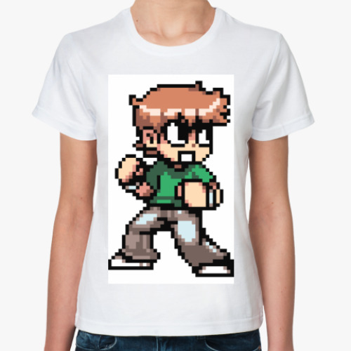 Классическая футболка с принтом Scott Pilgrim