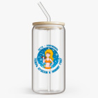 Банка с бамбуковой крышкой