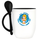 Кружка с ложкой