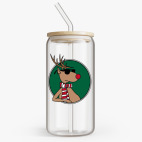 Банка с бамбуковой крышкой