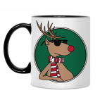 Кружка двухцветная