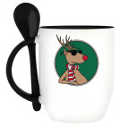 Кружка с ложкой