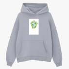 Толстовка худи оверсайз