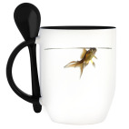 Кружка с ложкой