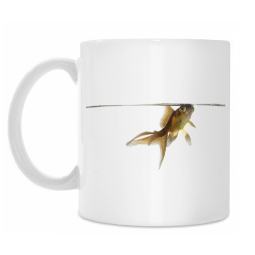 Кружка с принтом Золотая рыбка