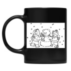 Кружка цветная UV-DTF