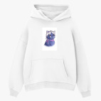 Толстовка худи оверсайз