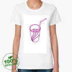 Женская футболка органик