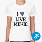 Женская спортивная футболка