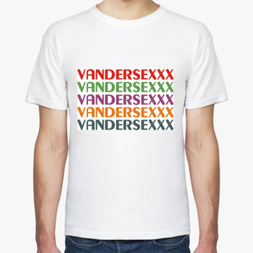 Футболка с принтом VANDERSEXXX