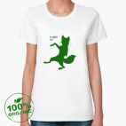 Женская футболка органик