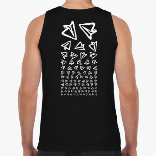 Майка с принтом Telegram