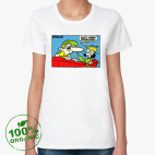 Женская футболка органик