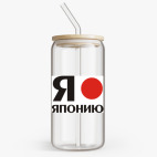 Банка с бамбуковой крышкой