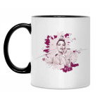 Кружка двухцветная