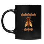 Кружка цветная UV-DTF