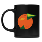 Кружка цветная UV-DTF