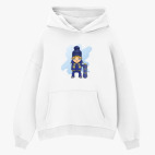 Толстовка худи оверсайз