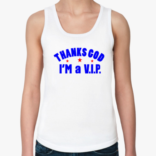 Женская майка с принтом I'm a VIP