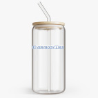 Банка с бамбуковой крышкой