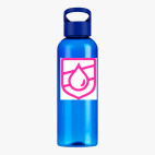 Прозрачная спортивная бутылка